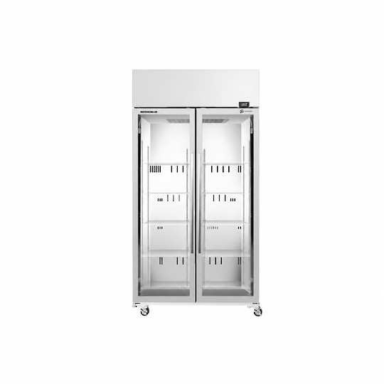 DBL glass door standing fridge